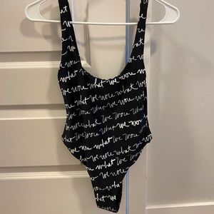 We Wore What scoop one piece